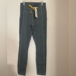 Fabletics Ultra High Waisted Mesh Pocket 7/8 Color: Storm Cloud Multi